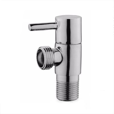 China General Chrome Plating Brass Toilet Angle Valve , 1/2