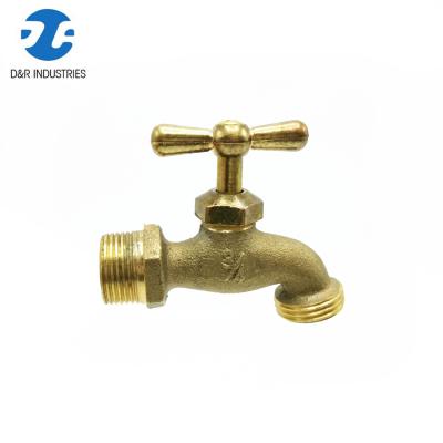 China Villa Modern Exterior Wall Water Faucet Brass Faucet Types for sale