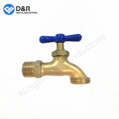 China Modern South American Small Switch 1/2 Inch Faucet Zinc Outdoor Water Faucet Bibcock for sale