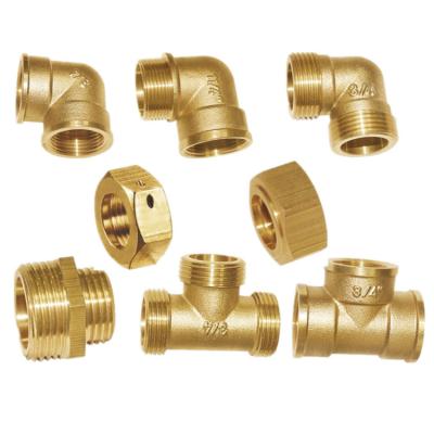 China Hose Lines Connect DR 7002 Quick Coupling Brass Tee Brass Elbow Pump Fitting for sale