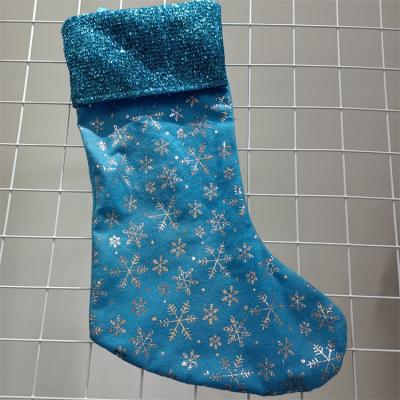 China Fuzzy Funny Snowflake Print Unisex Customizable Socks High Quality Style Fashion Christmas Decoration 100%POLYESTER for sale