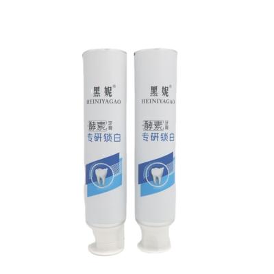 China DONGKAI 30mm 65g toothpaste tube food packaging cosmetic plastic laminated tube with screw lid for sale