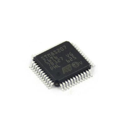 China Hot Running Standards IC Chip MCU 8BIT 32KB FLASH 48LQFP STM8S207C6T6 for sale