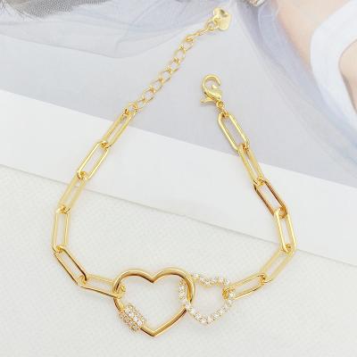 China High Quality Fashionable Luxury Delicacy Simple Simple Classic Person Creative Gold Plated Women Fashion Bracelet for sale