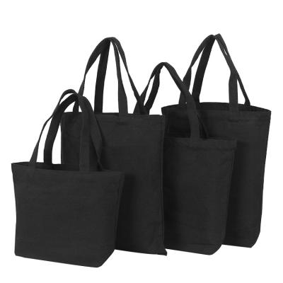 China Eco - Friendly Customized Logo Tote Shopping Bag Cotton Canvas Bag for sale