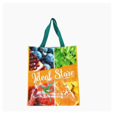 China 2021 Reusable Customized PP Woven Laminated PP Woven Bag Eco - Friendly For Shopping for sale