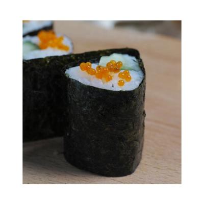 China Dried Chinese Factory Price Wholesale Black Seaweed Half Cut Yaki Roasted Sushi Nori for sale