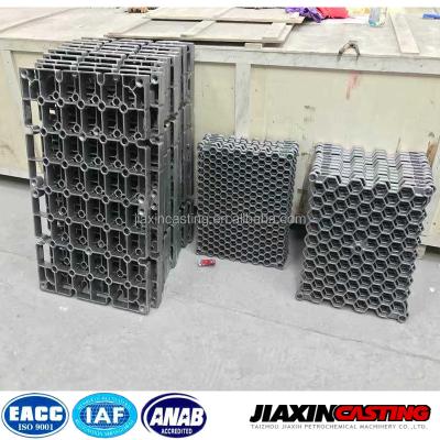 China Petrochemical Heat Treat Furnace Parts (Grids/Trays/Baskets) for sale