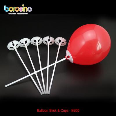 China Gift toy borosino B-800 balloon holder stick and cup use for birthday party wedding decoration for sale