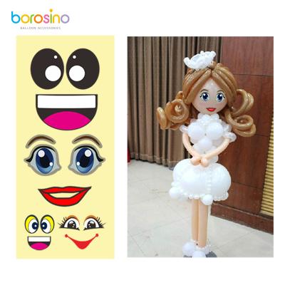 China Cartoon Sticker B602A Wedding Decoration Large Eyes Sticker for sale