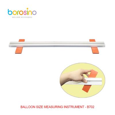 China Gift Toy borosino B702 Metal Balloon Sizer Unfolding Measuring Balloon Sizer for sale