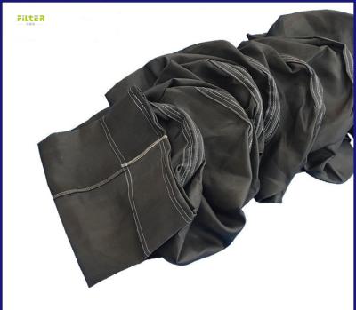 China Black Fiberglass Filter Bag For Cement Plant Corrosion Resistance for sale