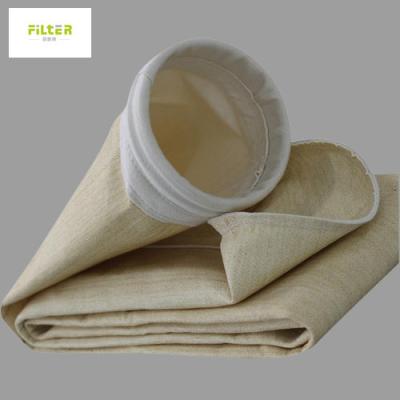 China Nomex Dust Filter Bag With Stainless Steel Frame 2.0mm Thickness for sale