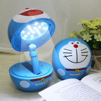 China Cardboard Modern Doraemon Table Light Rechargeable Desk Doraemon Table Lamp for sale