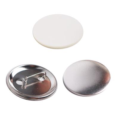 China 3D Factory Supply Great Price Diy Tinplate Blank Pinback 58mm Button Badge Materials Parts for sale