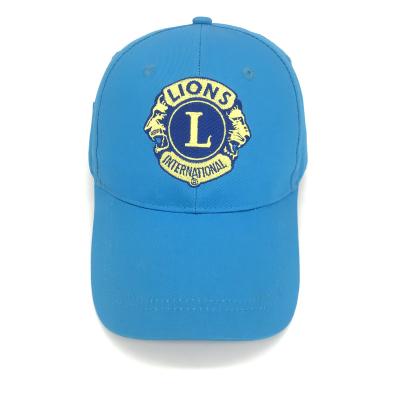 China Custom 6 Panel Logo Embroidered Cotton Boys Baseball Sports Unisex Hat for sale