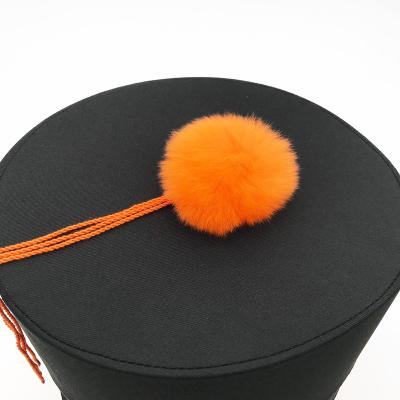 China Hot Sale Plush Hotel Custom Made Adults Doorman Hats Ceremonial Engineer Train Driver Side Hat for sale