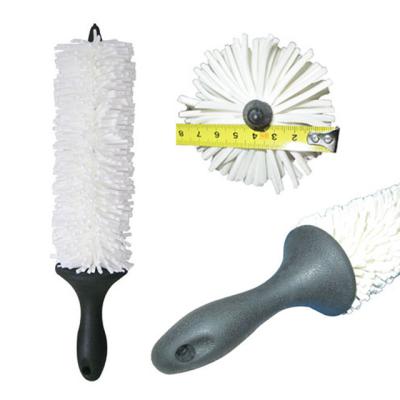 China PP/TPR + sponge car handle wheel brush, sponge brush cleaning rims, car clean brush for sale