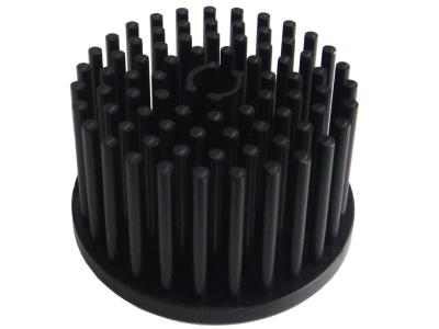 China 60x35mm Forged Heat Sink With Fins Practical High Thermal Conductivity for sale