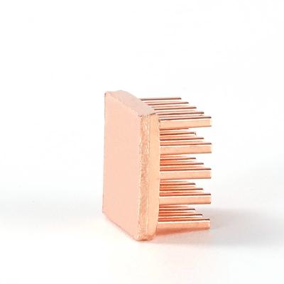 China Multipurpose Solid Copper Heatsink , Practical LED Light Copper Heatsink for sale