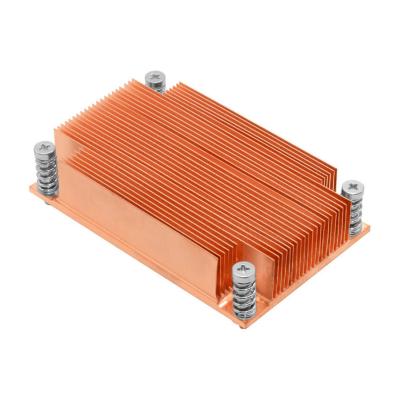 China Rectangular Full Copper Heat Sink M1UBB-2011R Anti Oxidation Practical for sale