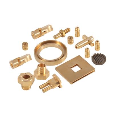 China Industrial Brushed Brass Turning Parts , Motorcycle CNC Precision Turning Components for sale