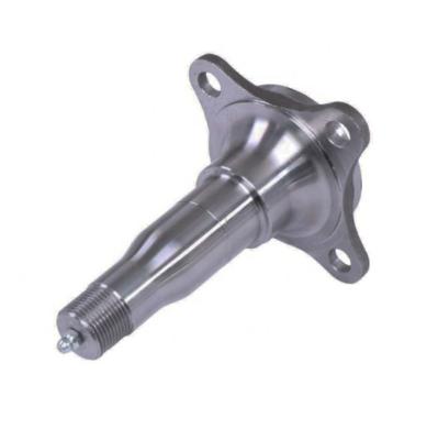 China Carbon Steel Antirust Trailer Axle Spindle , Sand Blast High Precision Forging Parts for sale