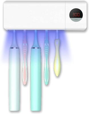 China ABS+PC Toothbrush Tip Healthy Smart View Rechargeable UV Toothbrush Automatically Disinfect Holder for sale