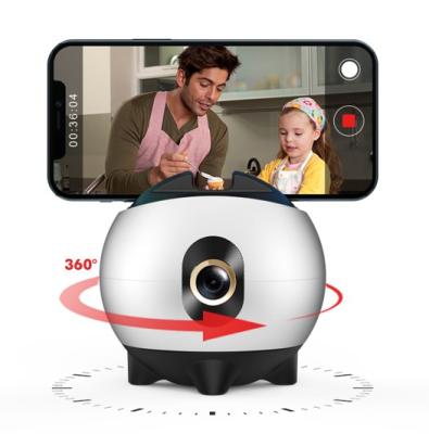 China New Product Adjustable 360 ​​Degree Rotation AI Robotic Smart Phone Tracking Stand For TikTok Youtube Live Broadcast Streaming for sale