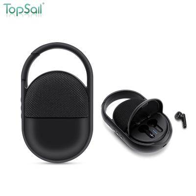 China 10 Meter Topsall 2 in-1 Wholesale Wireless Earbuds + BT Speaker BM-TS41 with Touch Control Competitive Price Waterproof for sale