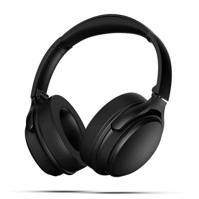 China Hybrid Active Noise Cancellation Hybrid Active Noise Canceling Wireless Headphone Over-Ear Adjustable Headband 58 Hours Playtime for sale