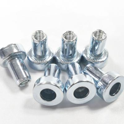 China Health Care Customized 304 Stainless Steel Open Cylindrical Countersunk Nut M3-M12 Small Side Head Vertical Through The Hole Pull Rivet Nut for sale