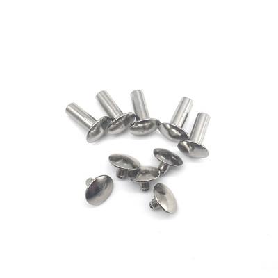 China Aatomobile Solid Belt Purse Stud Screw Back Chicago Screw Rivets Button Stud Screw Hollow Rivet for sale