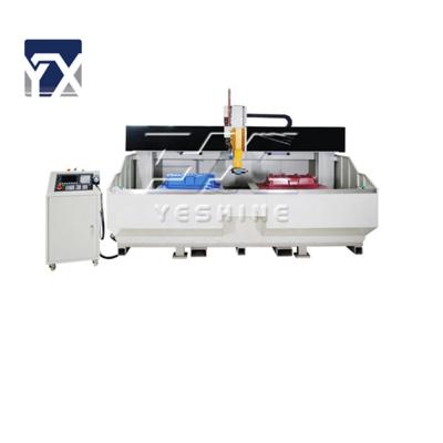 China Factory New YESHINE 2021 Design 10 Axis CNC Router Machine with Cutting and Punching for sale