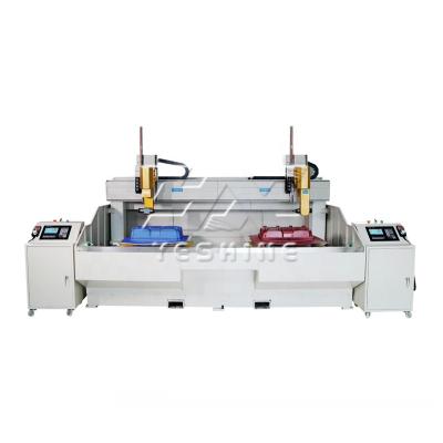 China YESHINE Factory High Efficiency 10 Axis Luggage CNC Robot Cutting Punch Machine for sale