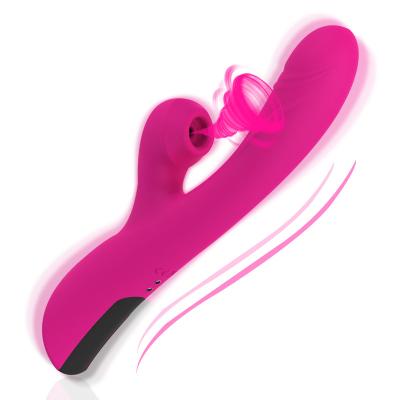 China Nipple Clitoris 10 Vibration Modes& 3 Intensities G Spot Sucking Clitoral Sucking Vibrator For Woman Masturbator Toys For Adult Couples for sale