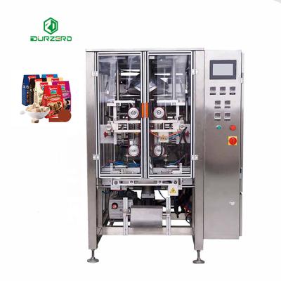 China Food Quadruple Seal Food Packing Machine Biscuit Packing Machine Biscuit Bag Puffed Packaging Machine for sale