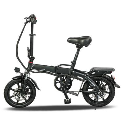 China Aluminum Alloy Two Wheels E Bicycle For Electric Bicycle Commuting Cycling Folding Electric Bike for sale