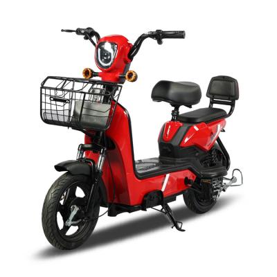 China Popular Buying Retro Remote Control City Big Basket Aluminum Alloy CE Scooter Bike Electric Bicycle 2 Seat for sale