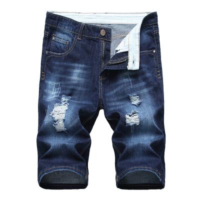 China QUICK DRY summer high quality simple leisure wash thin soft men's jeans boxer shorts for sale