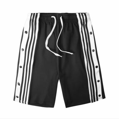 China Anti-wrinkle Summer Loose Plus Size Three Breasted Bar Shorts Mens Sports Five Point Pants for sale