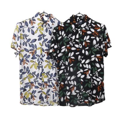 China Wholesale 2020 Summer Hawaii Beach Wear Breathable Camisa de Hombre Shirt Dress Man Button Down Collar Shirts For Men for sale