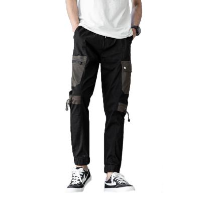 China Wholesale Custom Patchwork KEROSENE Anti-Pilling Snap Zipper Cargo Pants Men Streetwear for sale