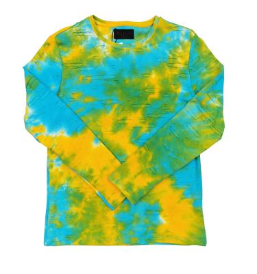 China OEM / ODM Anti - Wrinkle Mens Tie Dye Sweatshirt Custom Logo / Label for sale