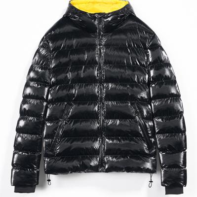 China Plus Size KEROSENE Two Tone Yellow Black Custom Bubble Coat Plus Size Jackets For Men for sale