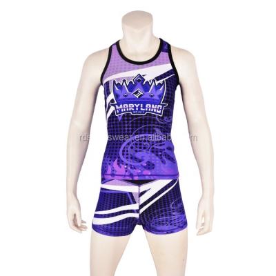 China Custom Made Sport Cheerleader Uniform Wholesale Design Sublimation Cheer Practice Wear Costume For Kids Custom for sale