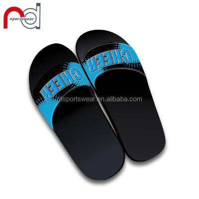 China RuiDa Digital Custom Brand Anti-Slippery Team Logo Ladies Slippers Wonderful Quality Indoor Shoes Slippers for sale