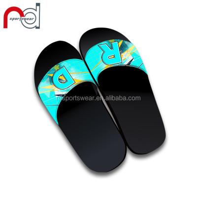 China Anti-Slippery Customize Slippers For Women Female Slippers Digital PVC Slide Logo For Cheerleading Team Shoes for sale