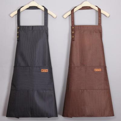 China Durable High Quality Custom Print On Kitchen Apron Christmas Fashion Aprons For Cooking Aprons for sale