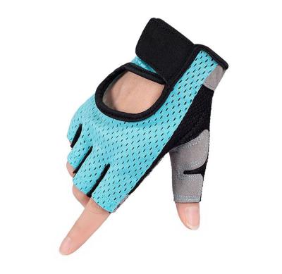 China 2021 Summer Men's And Women's Sports Weightlifting Half-finger Fitness Mitts Breathable Outdoor Cycling Logo for sale